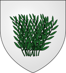 D’argent à un buisson d’osier de sinople.